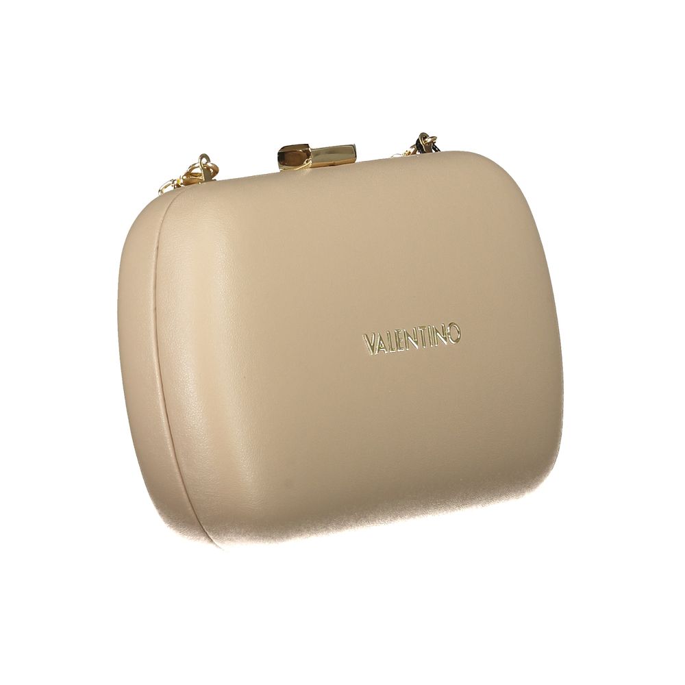 Mario Valentino Beige Polyurethane Women Handbag