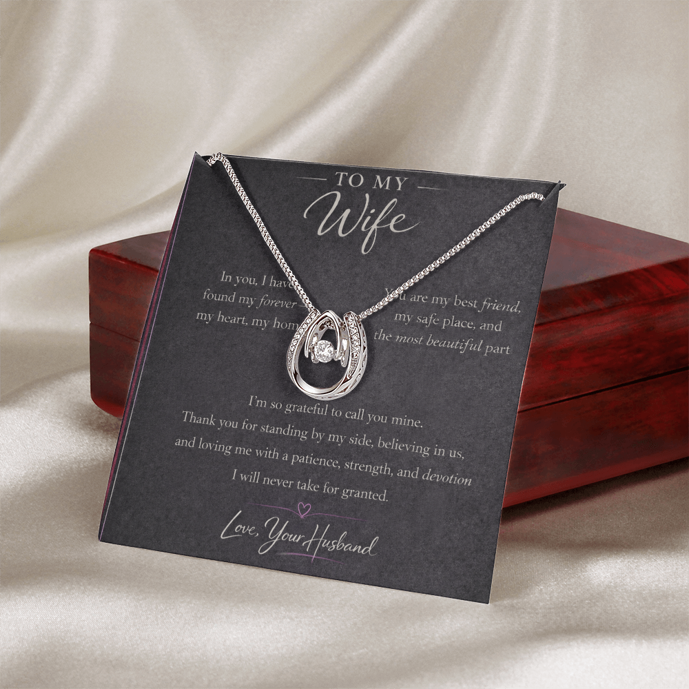To My Wife - So Lucky in Love and Grateful