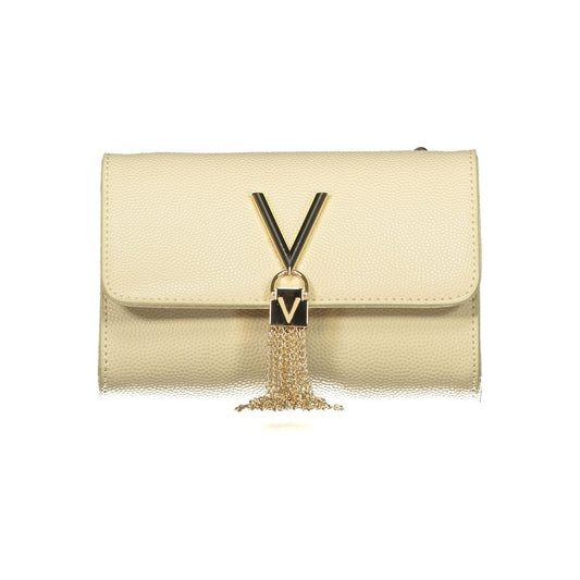 Mario Valentino Beige Polyurethane Women's Handbag