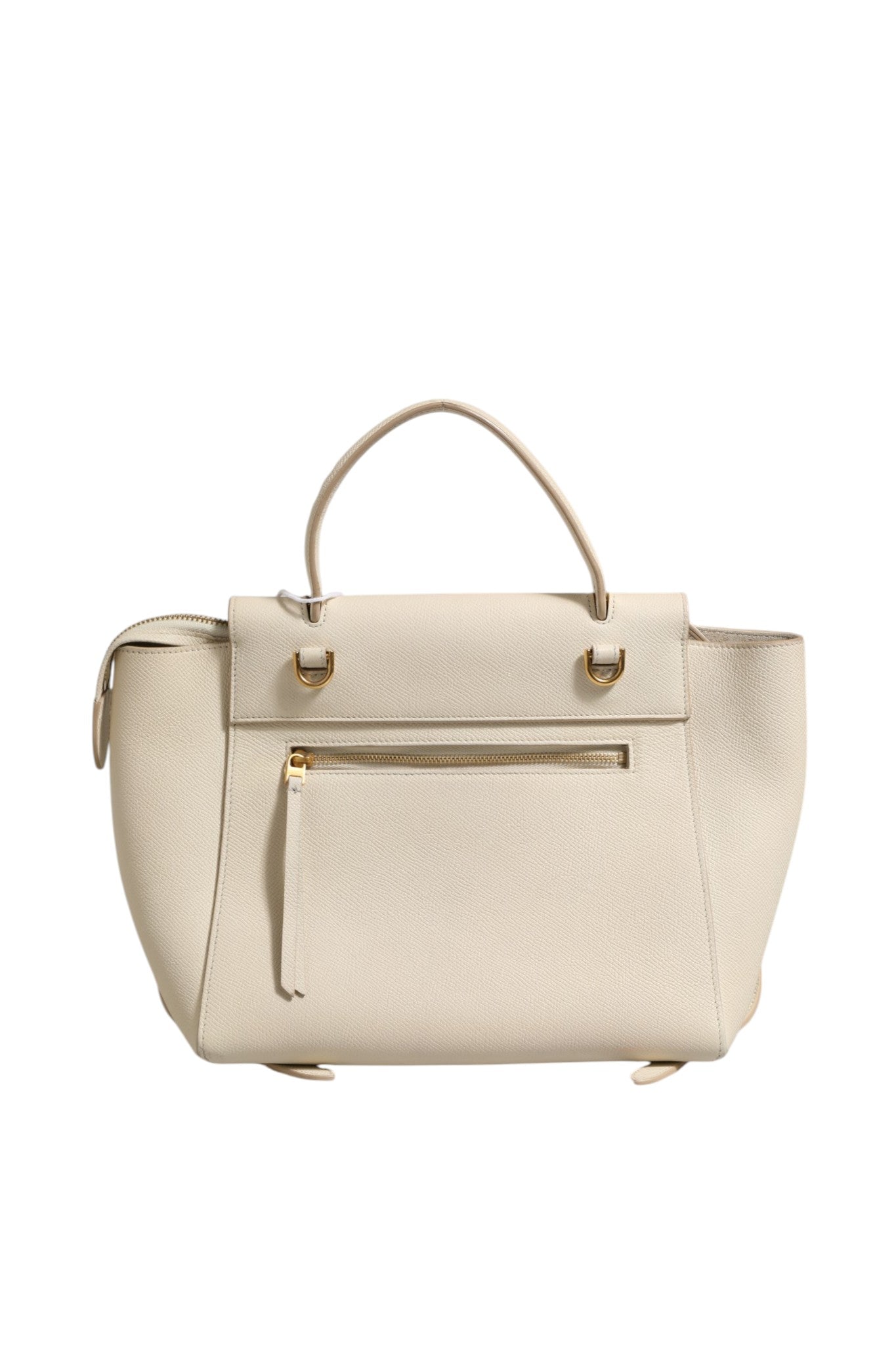 Celine Nano Belt Bag Grained Calfskin Chalk