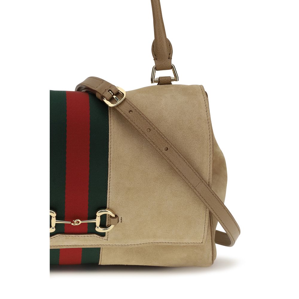 Gucci Beige Calf Leather Bos Taurus Handbag