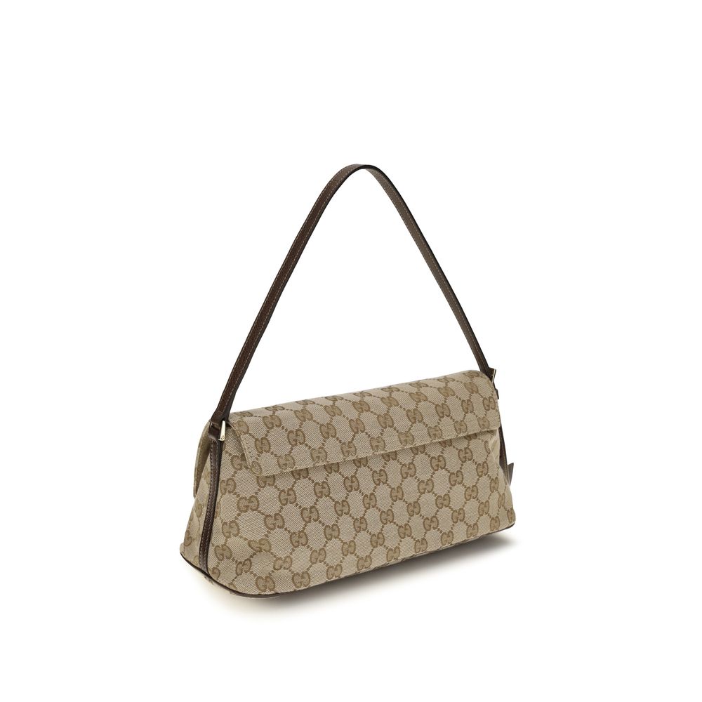 Gucci Brown Polyester Handbag