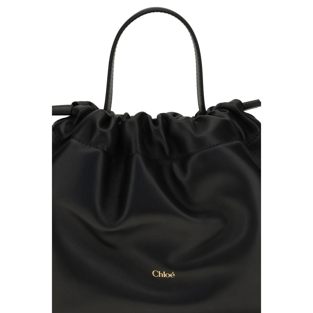 Chloé Black Lamb Ovis Aries Aries Shoulder Bag