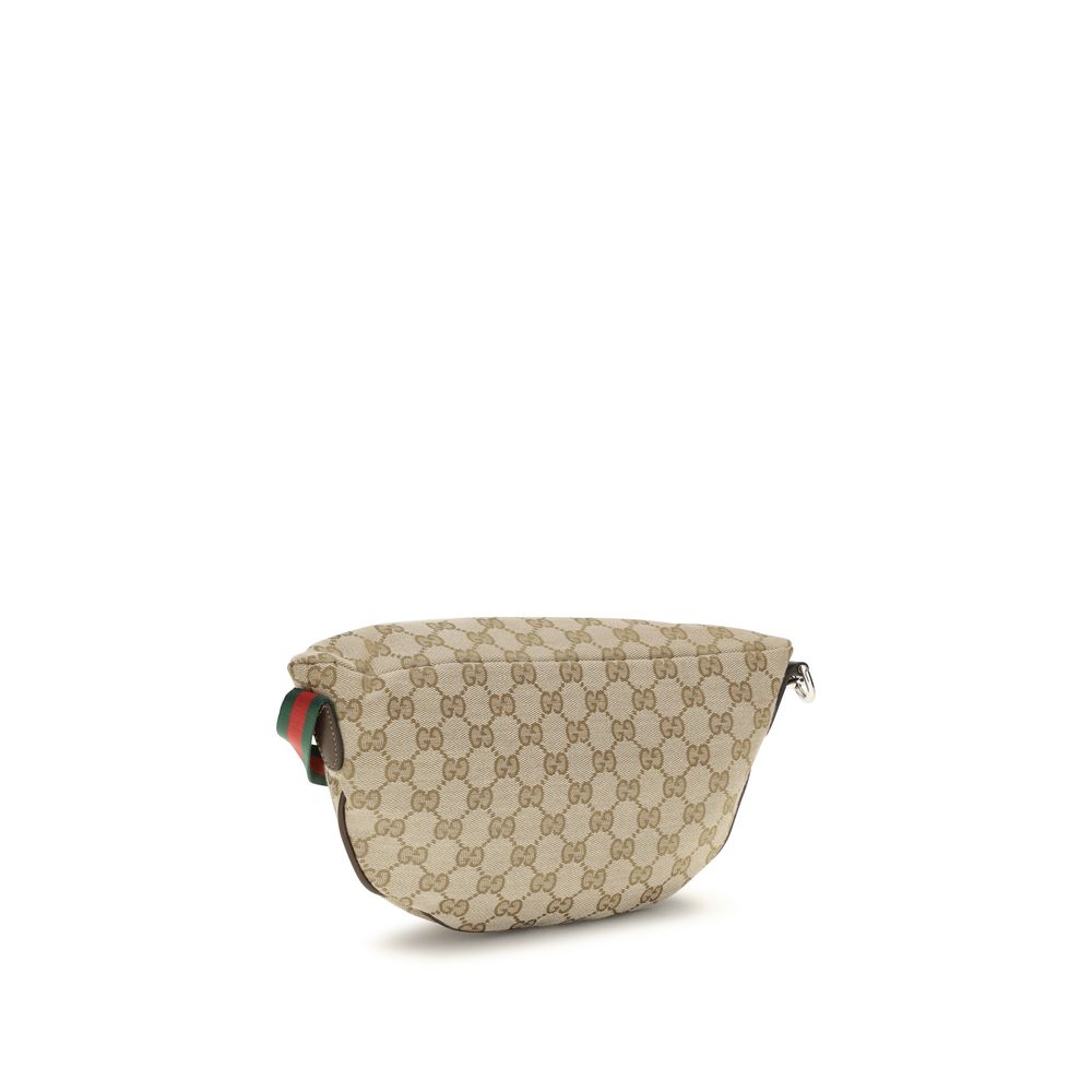 Gucci Beige Polyester Shoulder Bag