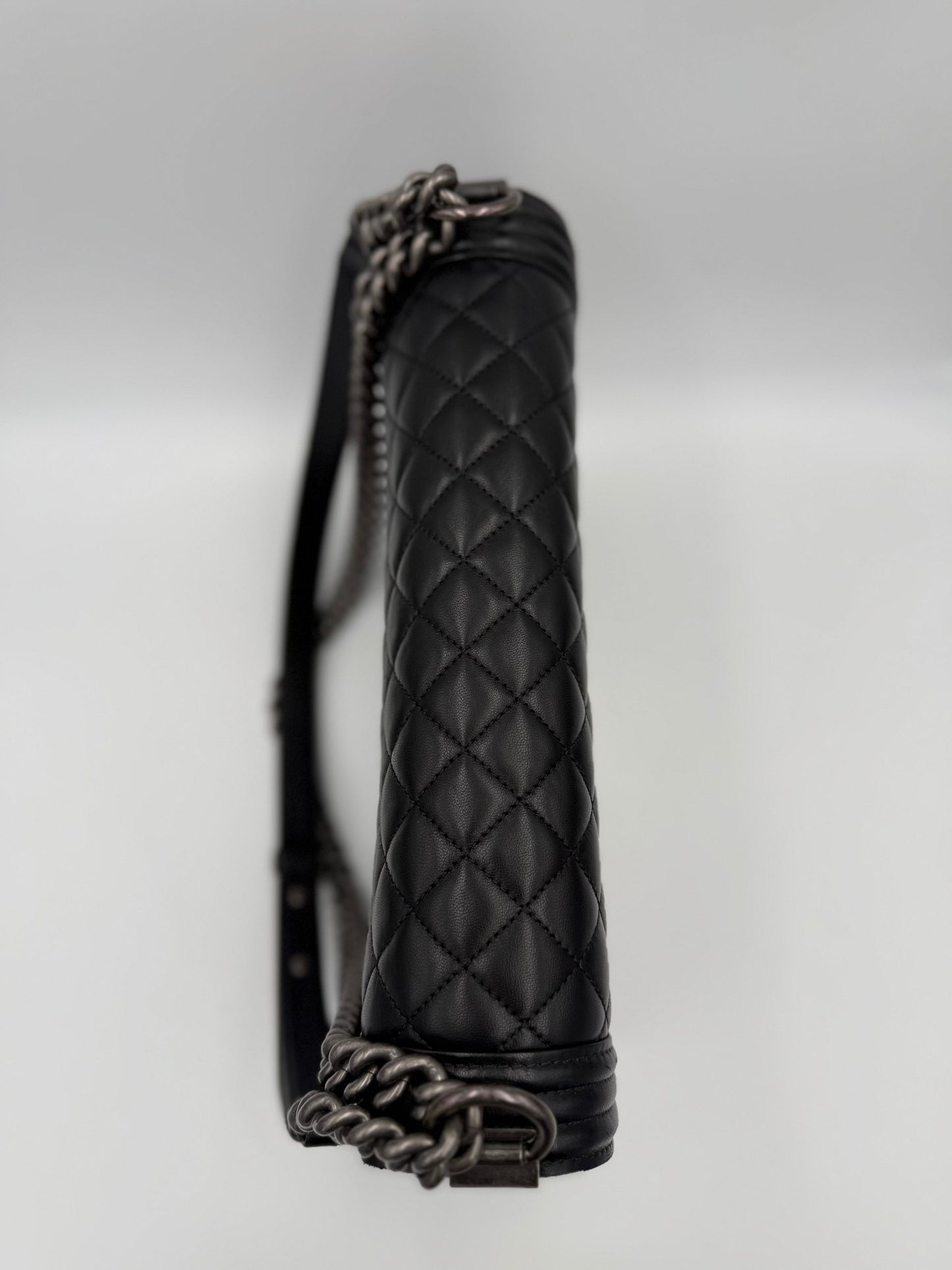 Chanel Bicolor Leather Handbag