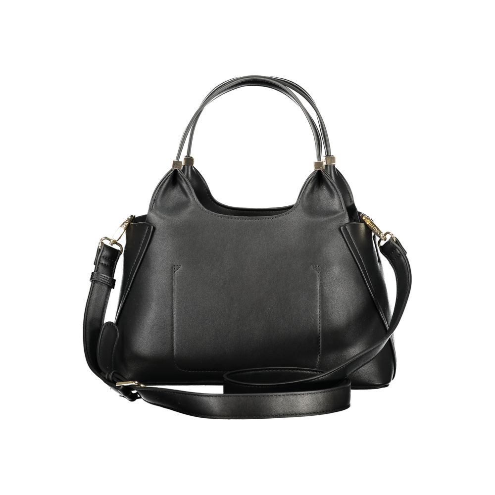 Mario Valentino Black Polyurethane Women's Bag
