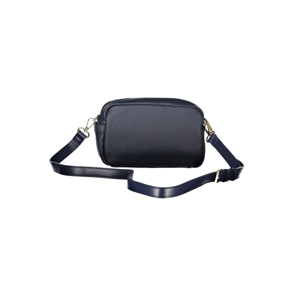 Mario Valentino Blu Polyurethane Women Shoulder Bag