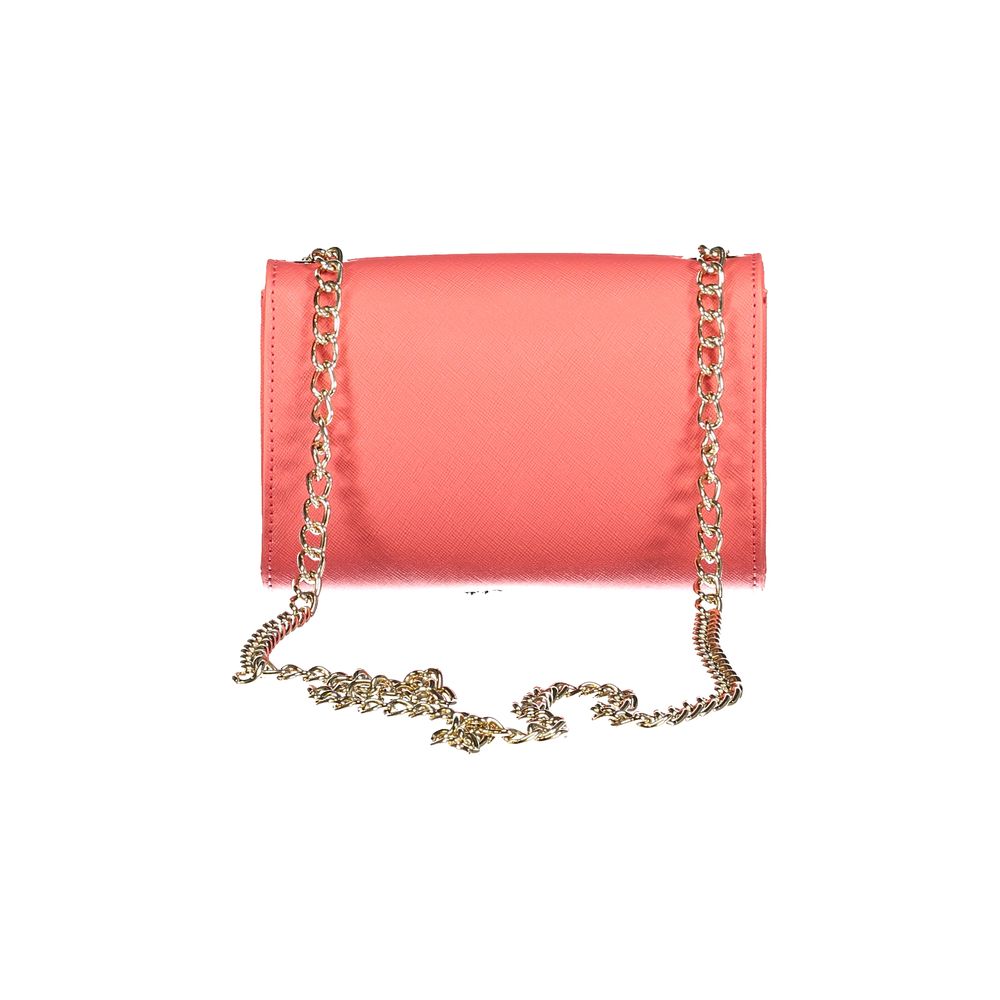 Mario Valentino Rosa Polyurethane Women Shoulder Bag