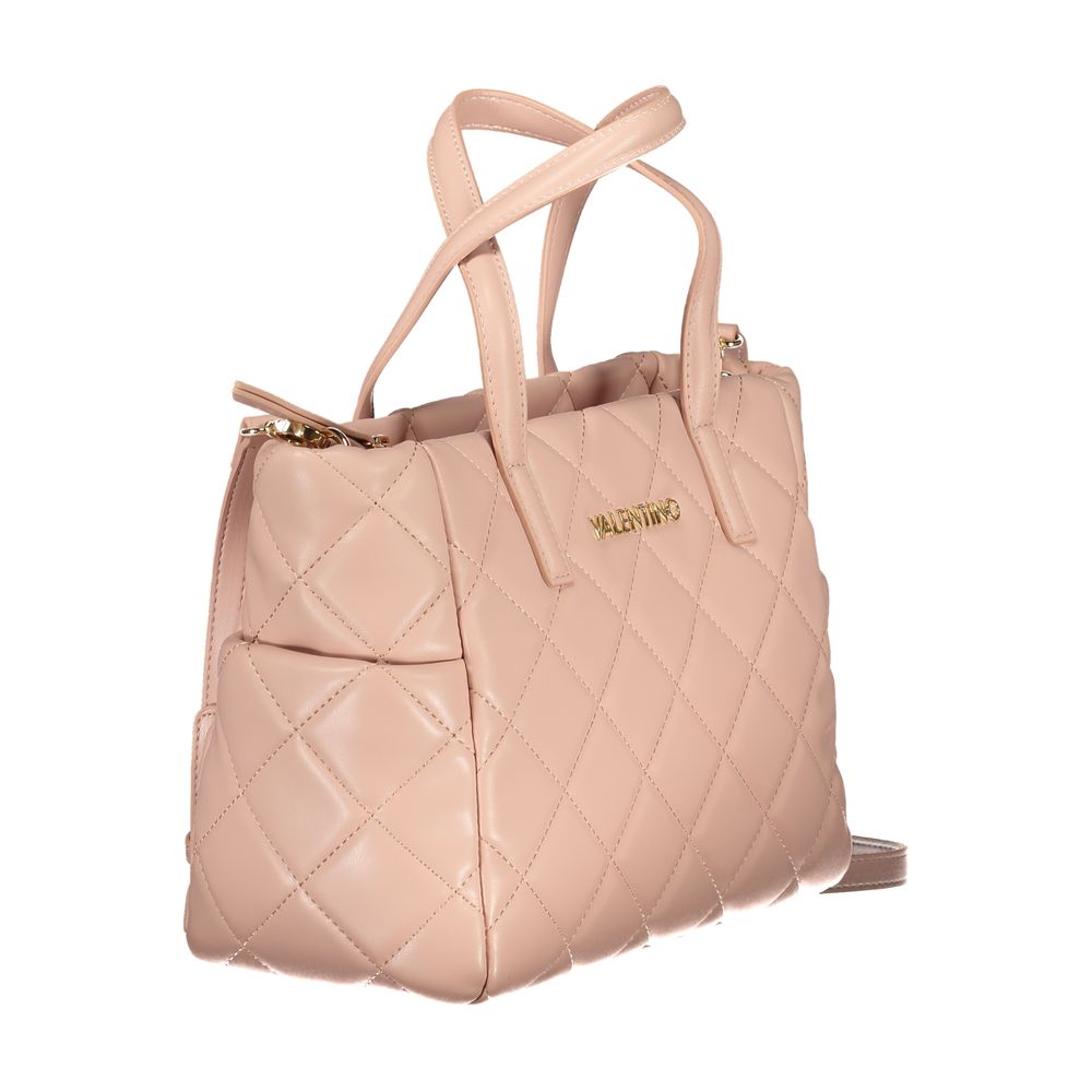 Mario Valentino Rosa Polyurethane Women Handbag
