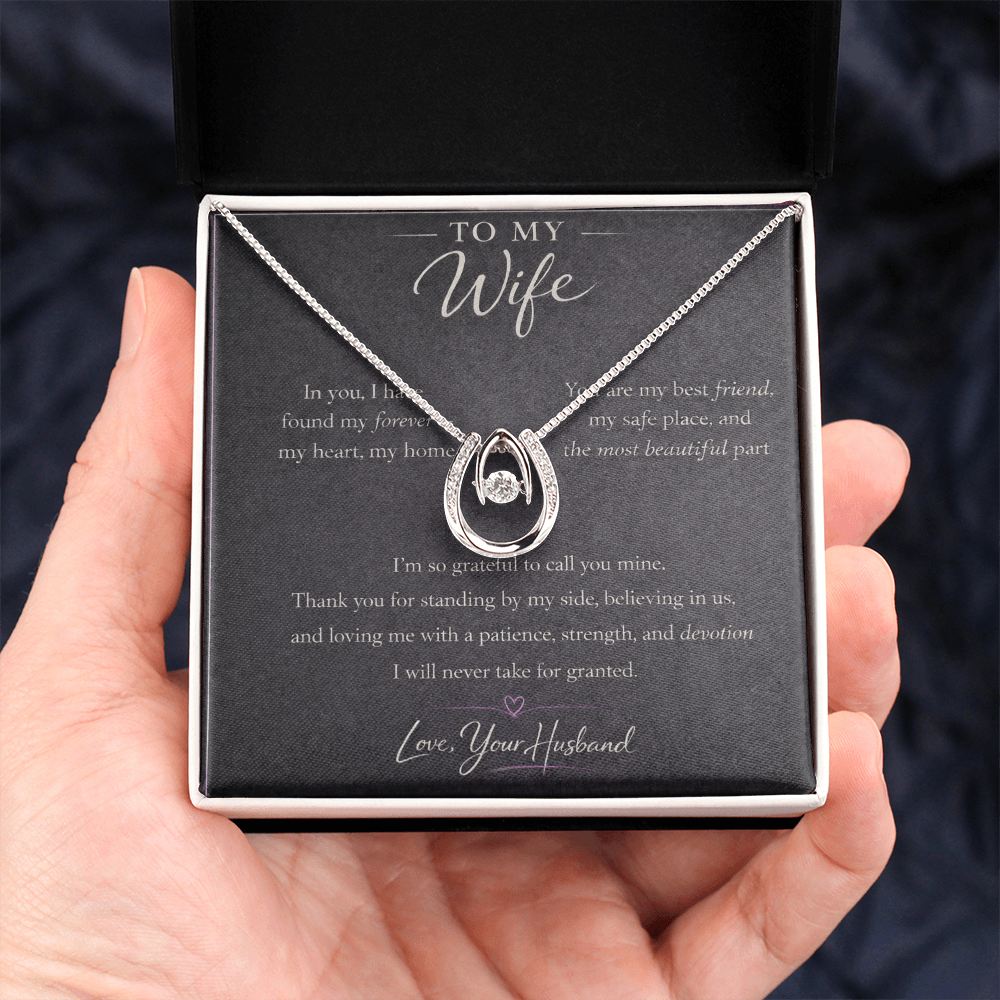 To My Wife - So Lucky in Love and Grateful