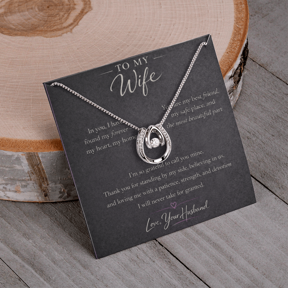 To My Wife - So Lucky in Love and Grateful