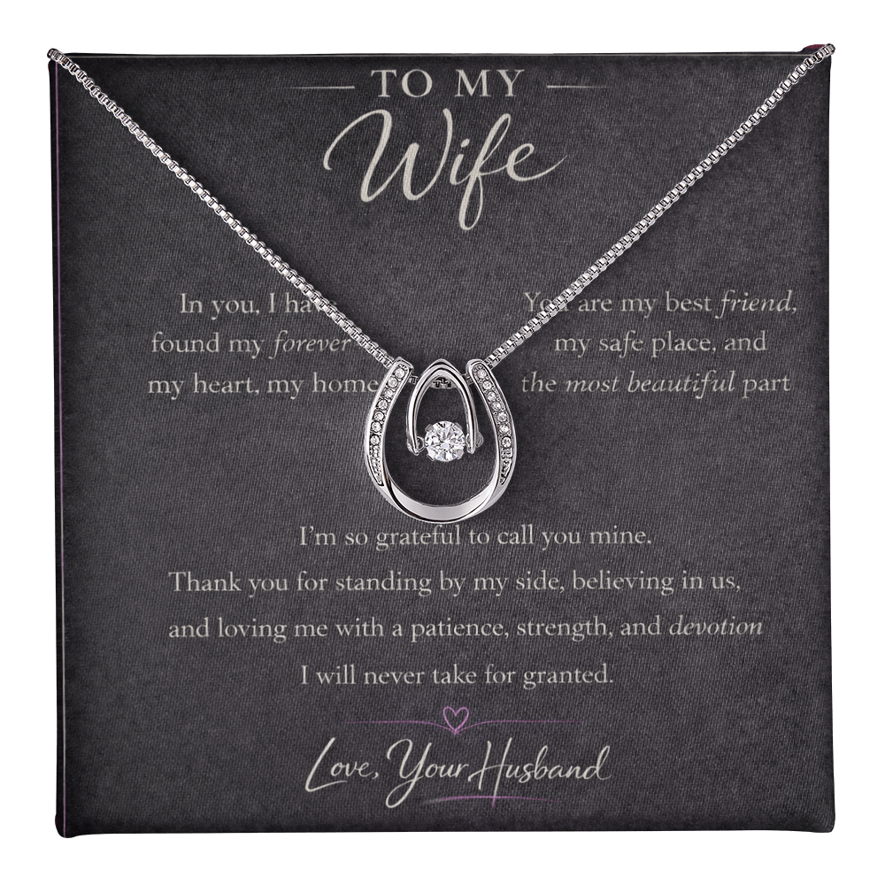 To My Wife - So Lucky in Love and Grateful