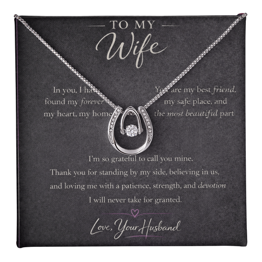 To My Wife - So Lucky in Love and Grateful