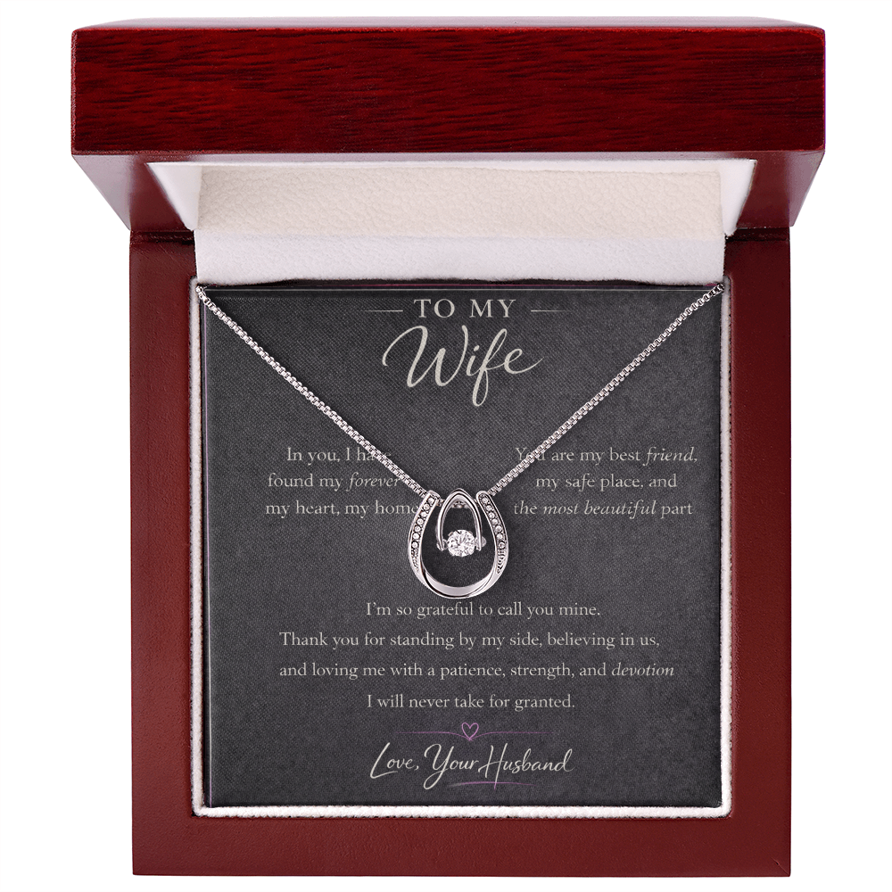To My Wife - So Lucky in Love and Grateful