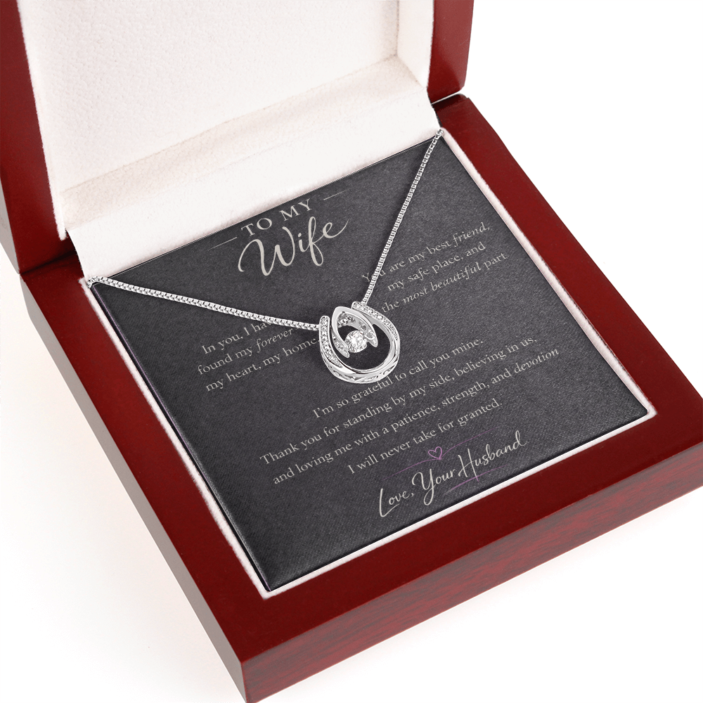 To My Wife - So Lucky in Love and Grateful