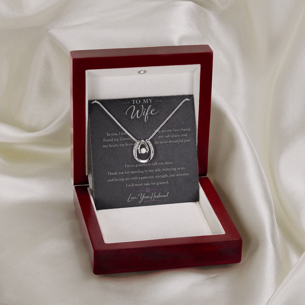 To My Wife - So Lucky in Love and Grateful