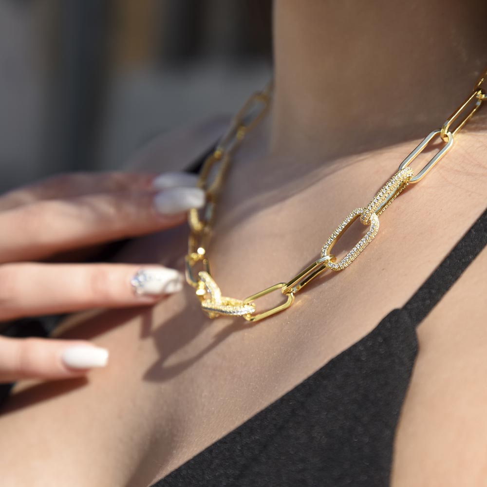 To My Wife - My Today And All Of My Tomorrows. The Forever Linked Necklace