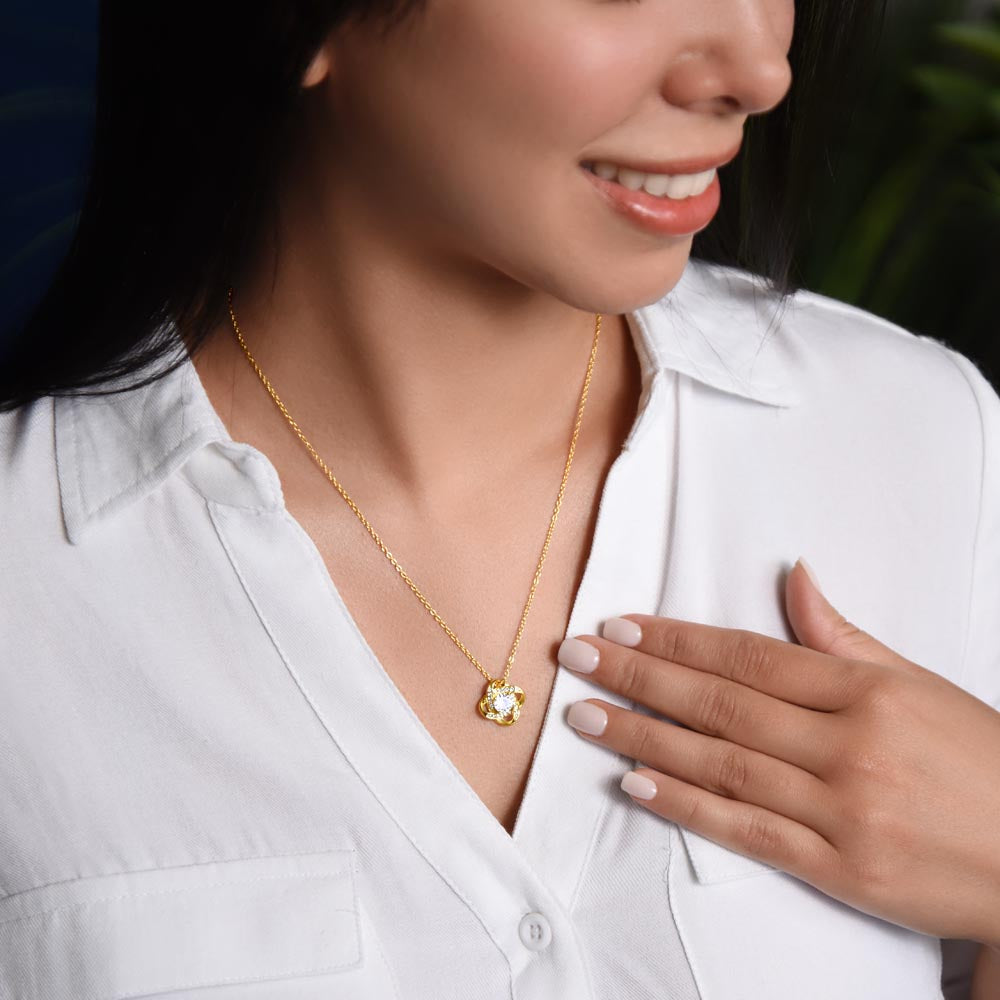 Beautiful Love Knot Necklace