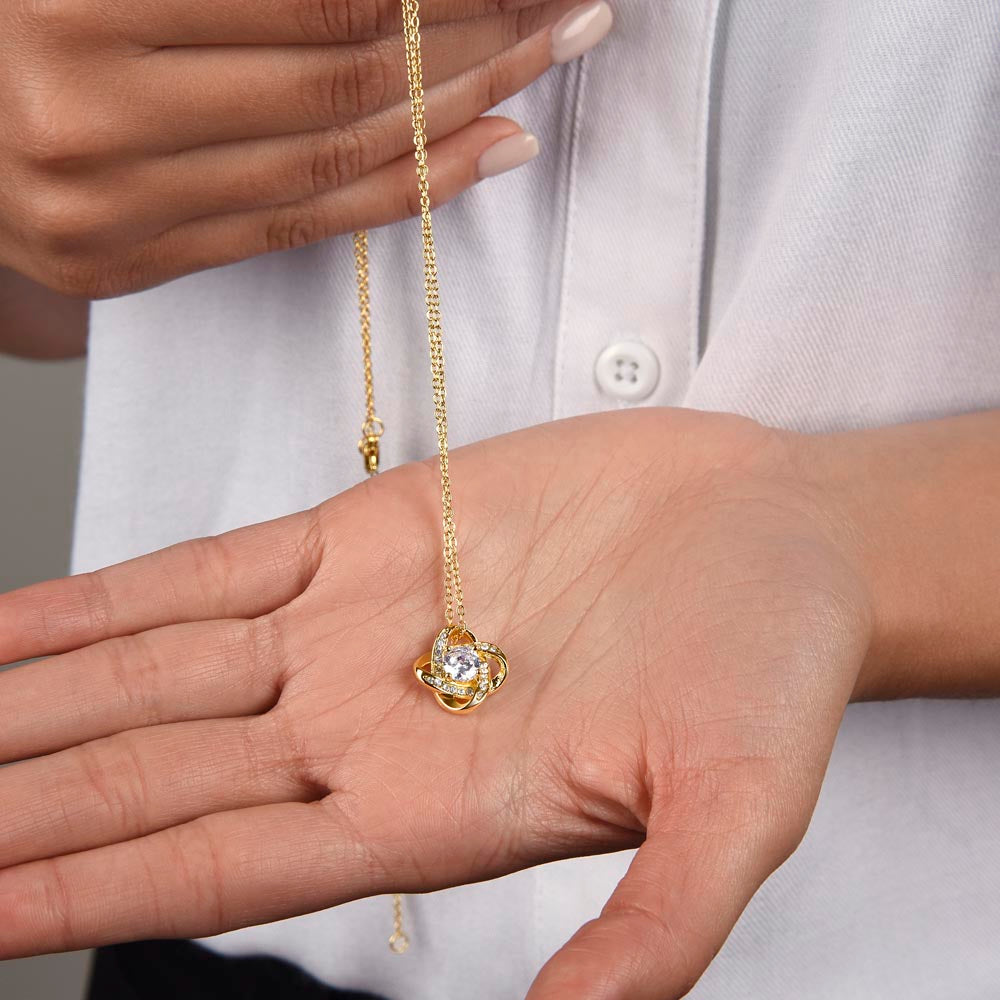 Beautiful Love Knot Necklace