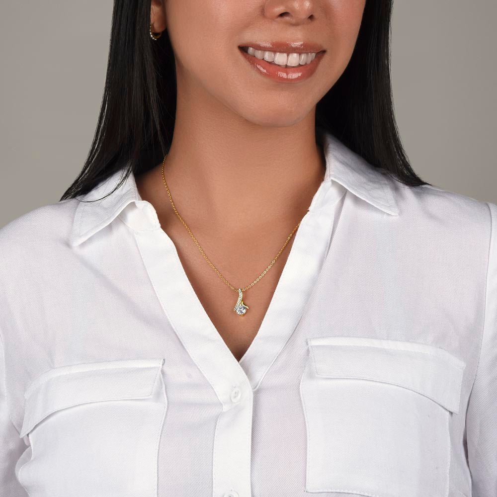 Alluring Beauty Necklace - Dazzle That Special Someone