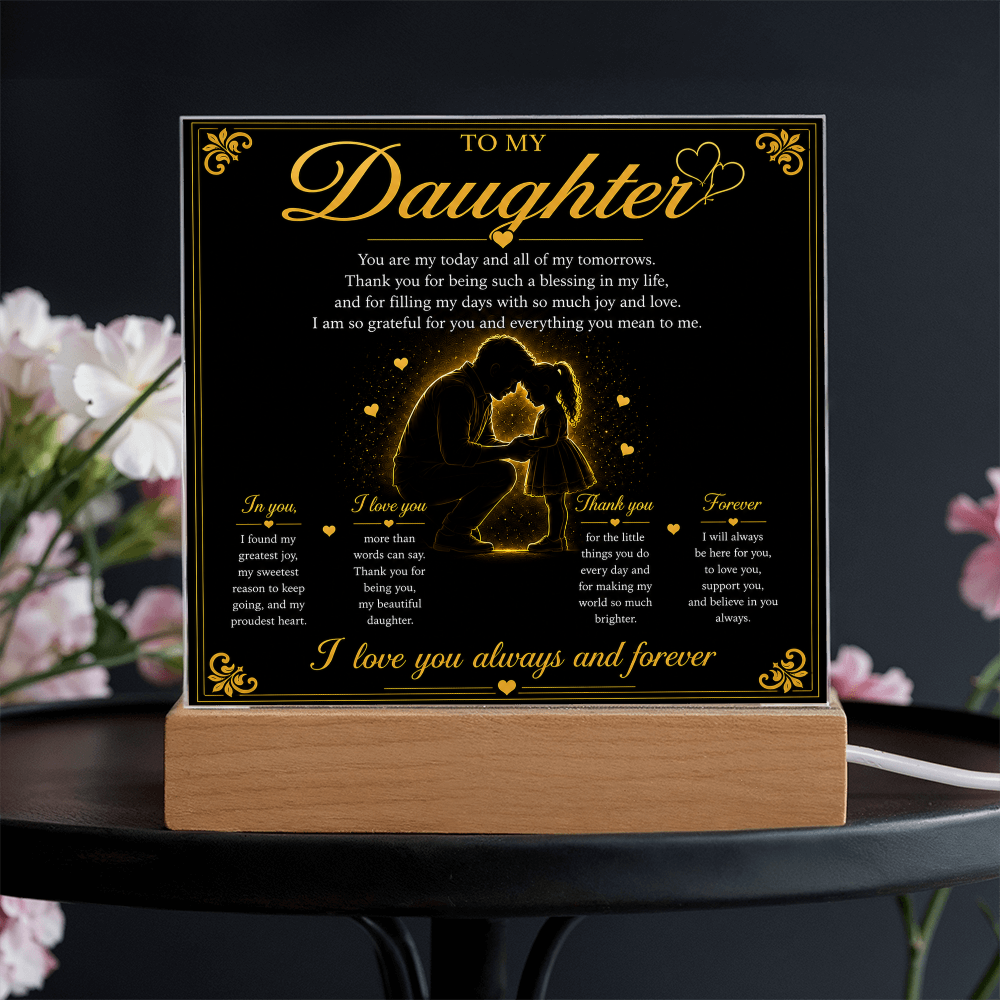 To My Daughter - I Love You Always And Forever